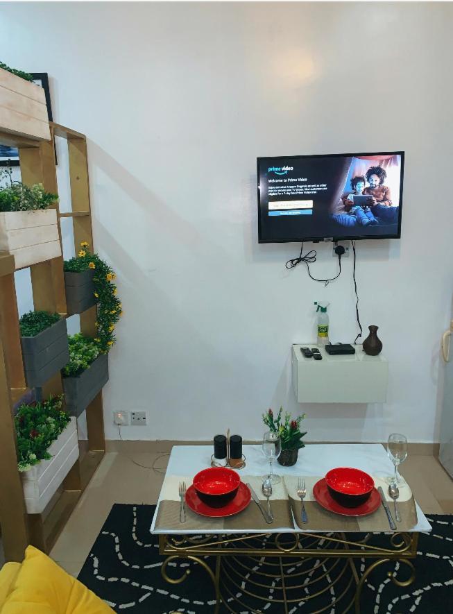 Cozy Studio Unit In Lekki Phase 1 - Kitchen, 24-7 Light, Wifi, Netflix Apartment Лагос Екстериор снимка